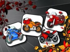 Cartoon Motorbikes Memory